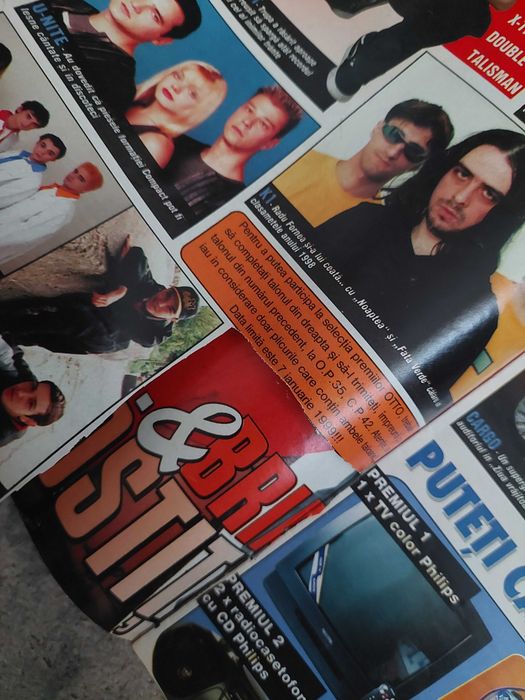 Revista Bravo cu AJ Backstreet boys pe coperta 25 / 1998