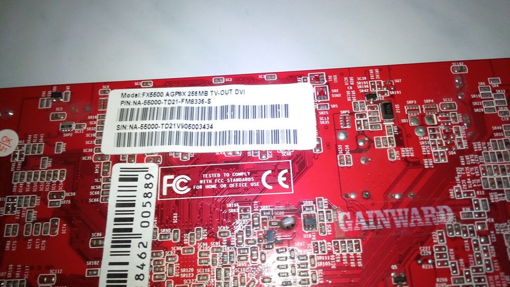 Нова видеокарта FX5500, 3D, AGP, DVI, TV, 128MB