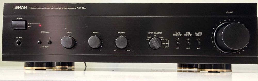 Amplificator Stereo Denon PMA-280 Source Direct Phono MM Precision Component