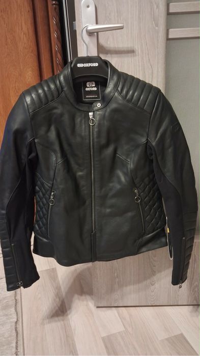Geaca piele moto Oxford  dama