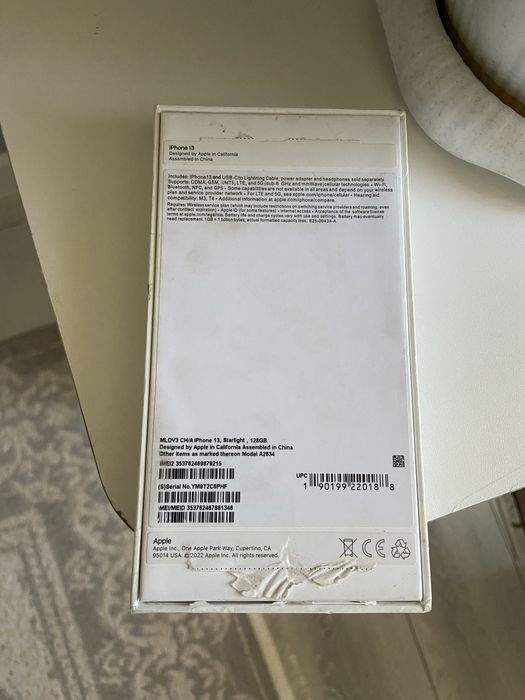 Iphone 13 100% 128 гб