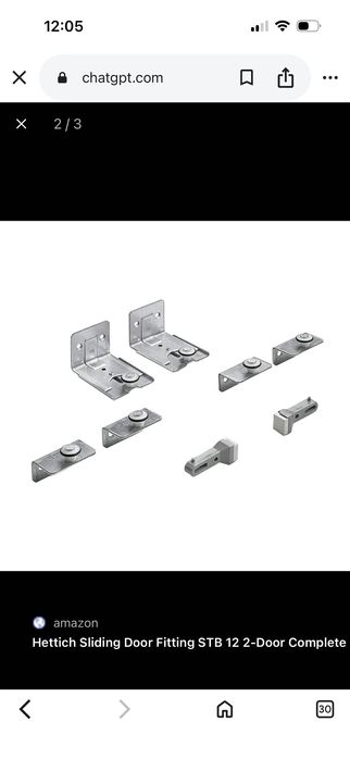 Механизъм за плъзгащи врати HETTICH WL230 – нов, оригинал