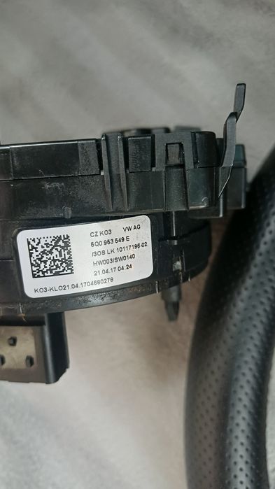 Volan Original Skoda Octavia 3 Facelift 2017+ DSG cu Padele | Stare Impecabilă