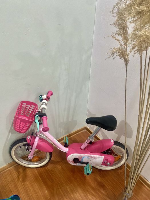 Bicicleta fetițe 3-5 ani 14 inch