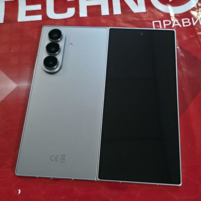 КАТО НОВ 256GB Samsung Fold 7 Гаранция Технополис 2027 Silver | Сив
