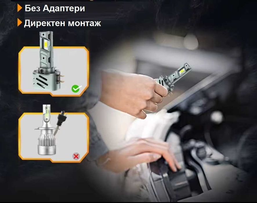 Лед Крушки H11B CANBUS