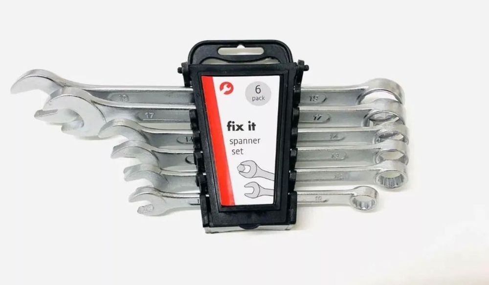 Комплект Ключове Звездогаечен с Тресчотка 6 броя