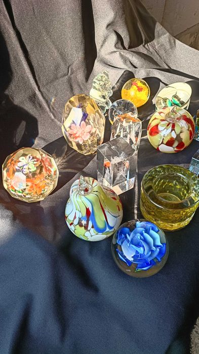 lot 14 decoratiuni interioare din STICLA BRUTA