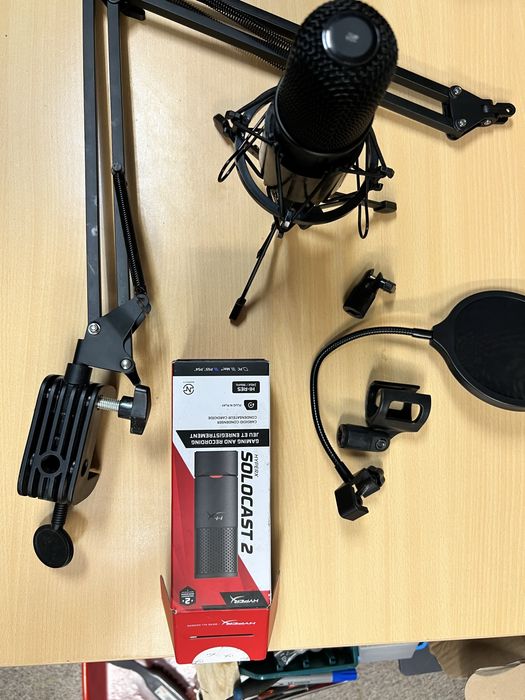 Kit microfon studio podcast Hyper X StudioCast 2