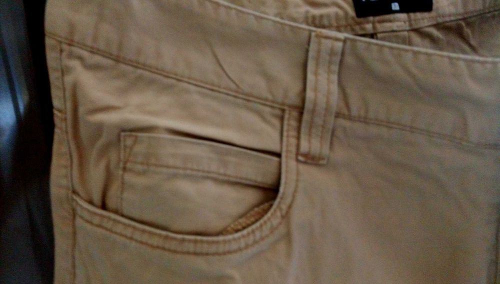 Мъжки панталон - дънки кафеви №33 Kenvelo