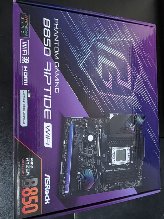 Placa de baza ASRock Phantom Gaming B850 Riptide Wifi