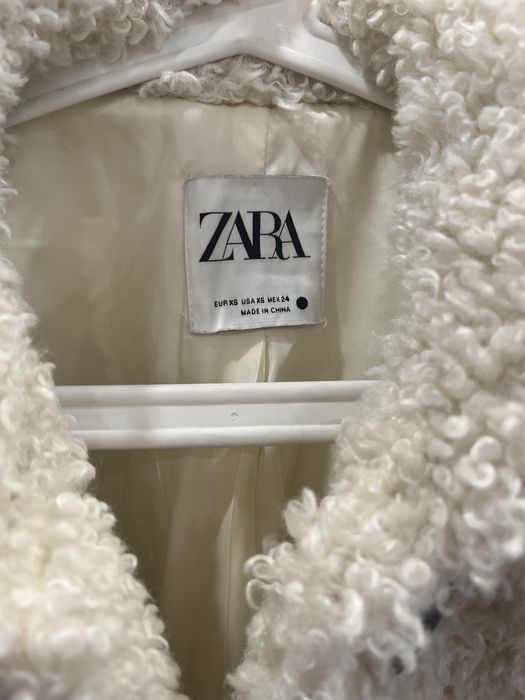 Тедди  шуба - Zara