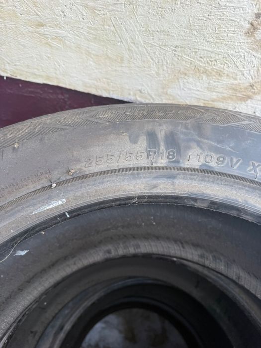 продам шины 255/55/18 зима лето