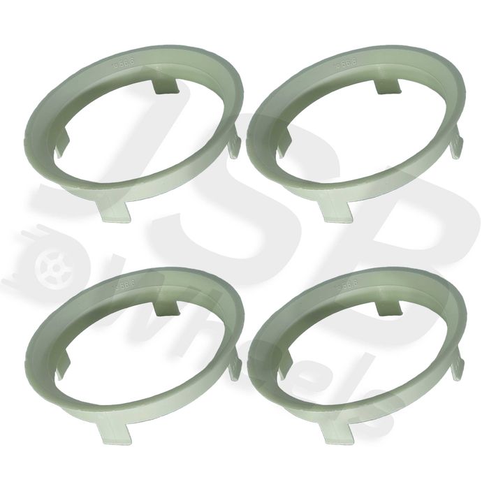 Set inele de centrare ghidaj jante noi 60.1-56.6 mm Chevrolet, Opel