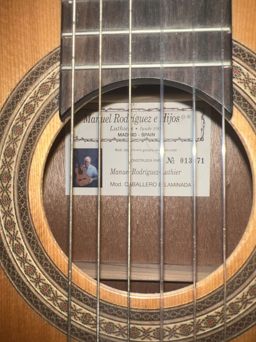 Chitară clasică Manuel Rodríguez e Hijos – Caballero 8 Laminada
