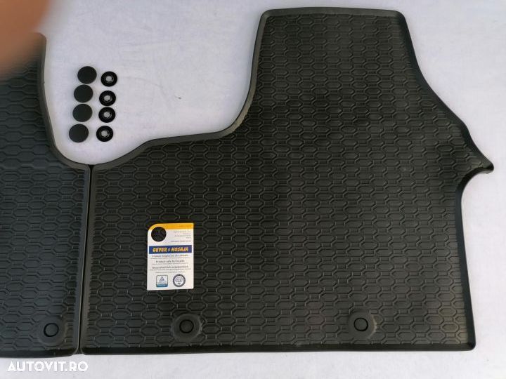 Covorase cauciuc Opel Vivaro 2, Renault Trafic 3 2014-2019