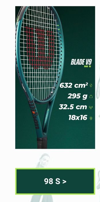 Wilson Blade 98S V9.0 2025г(295g.). -  2 броя х 150 евро/бр