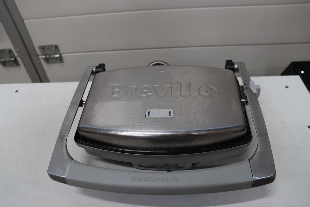 Сандвич тостер Breville Panini VST071X-01, 1000 W, DuraCeramic, 2-3 сандвича, Сребрист