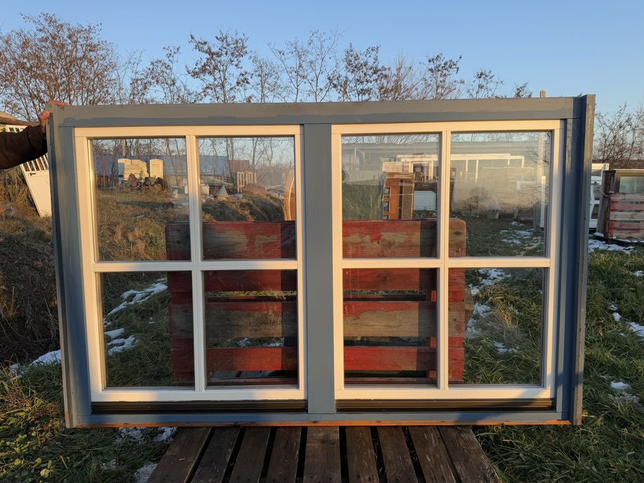 FEREASTRA LEMN TERMOPAN casa cabana sprosuri H 125 x L 198 Germania