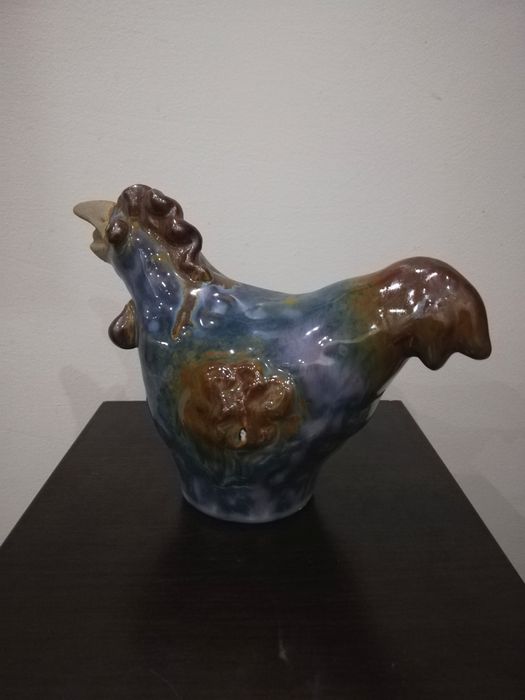 Арт фигурка на пиле от керамика. Франция.