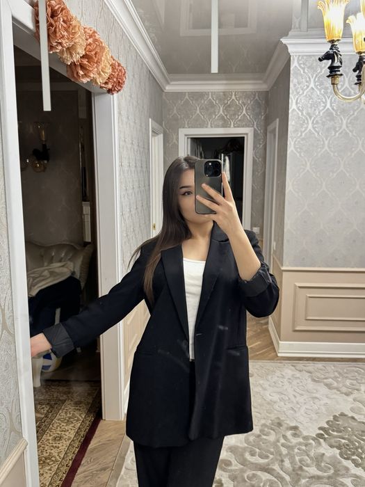 Пиджак черный классика