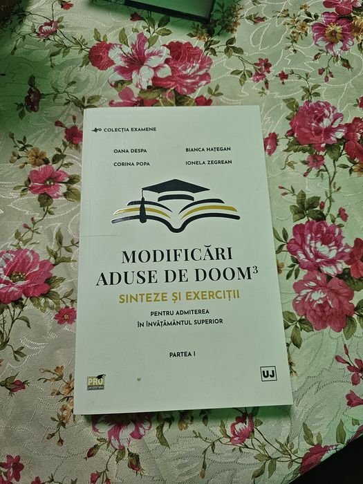 Set Cărți Pregătire Admitere Drept + DOOM 3 (Noi-nouțe)
