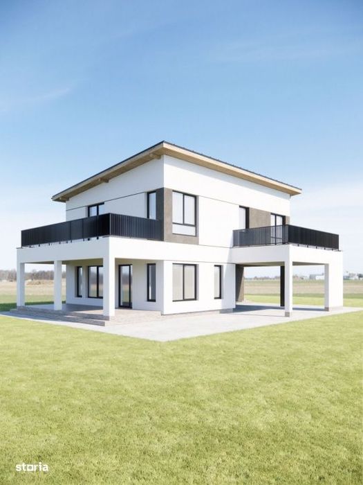 Casa individuala finisata complet – Clasa energetica A – 130 mp ut