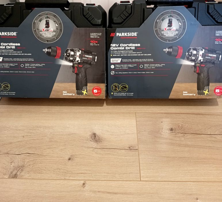 12 V - Ударен безчететков винтоверт Parkside /Парксайд Performance