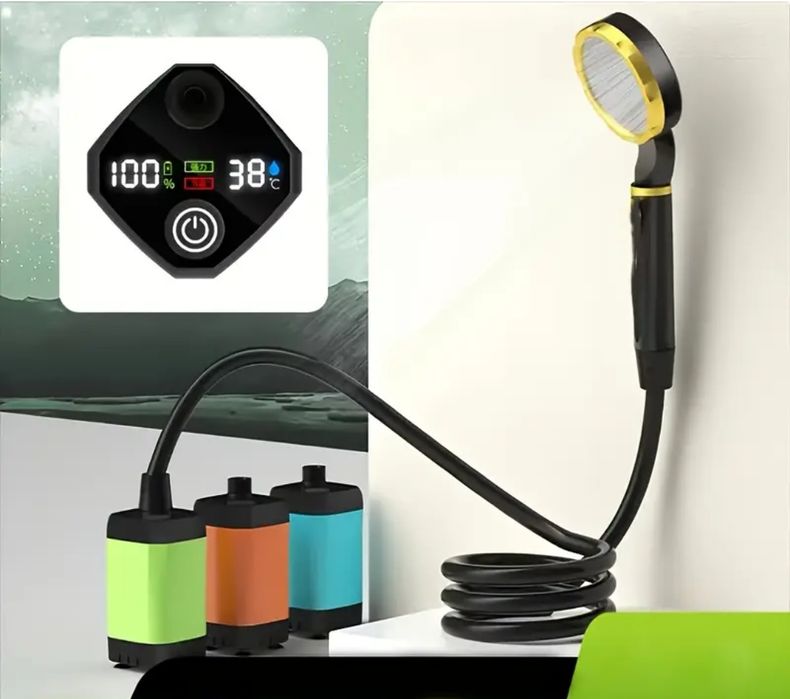 Портативен къмпинг душ