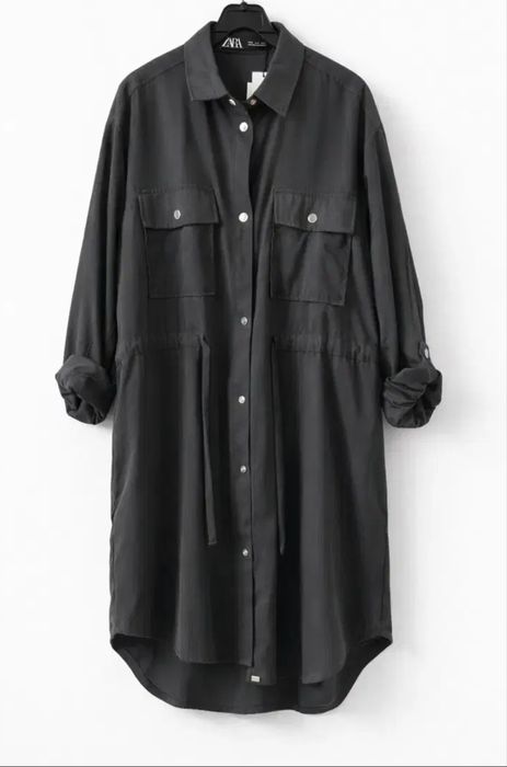 Платье-рубашка ZARA