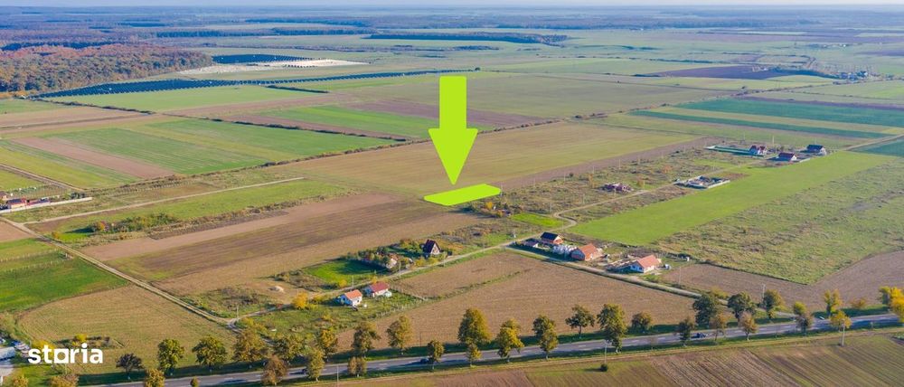 Parcela teren intravilan 500 mp cu Puz si curent in Gepiu