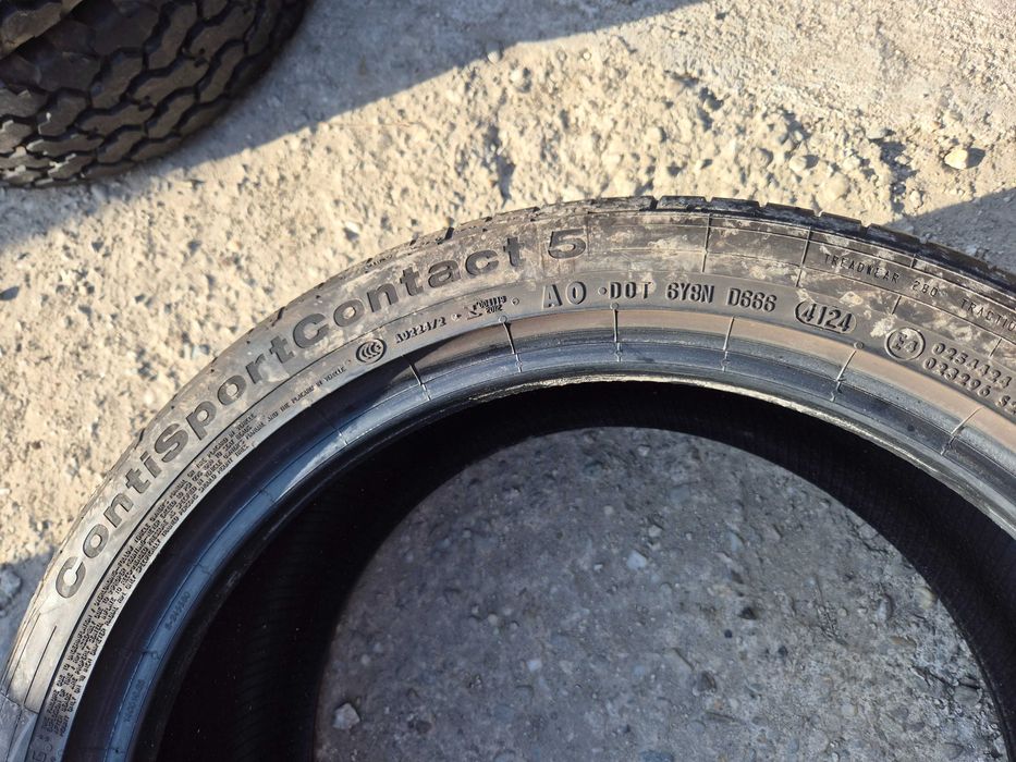 2 Anvelope de VARA - 245/40/18 - Continental - APP NOI - DOT 2024