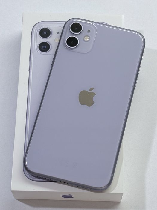 iPhone 11 Purple 91% battery