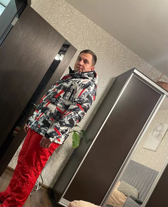 Куртка костюм штаны комбенизон спортивная лыжи сноуборд горнолыжный