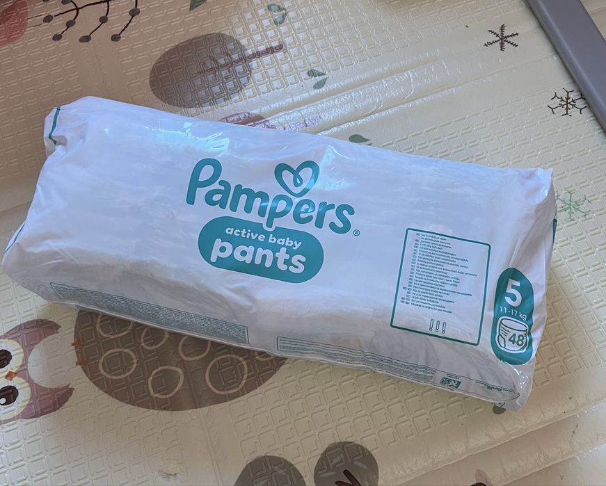 Pampers pants 5