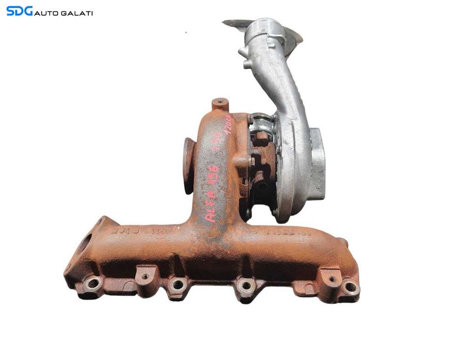 Turbo Turbina Turbosuflanta Alfa Romeo 156 1.9 JTD 120CP 2000 - 2006 Cod 55205181 FGP55205181 [N2858]