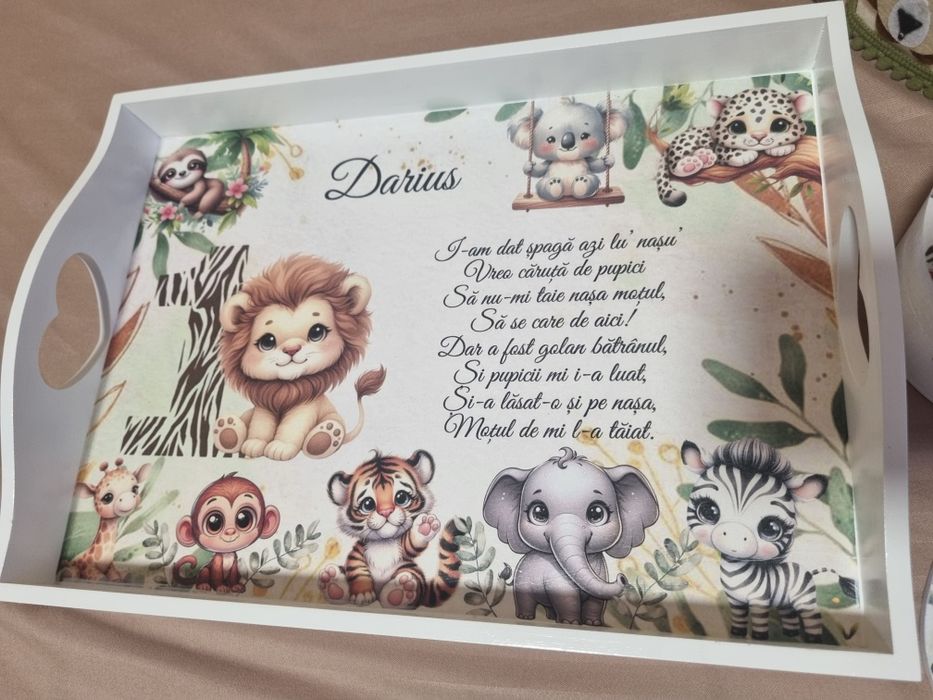 Tavița  personalizata  pentru  taierea motului