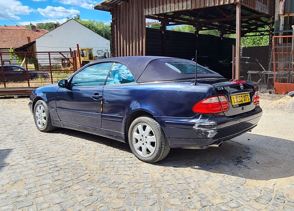 Мерцедес Clk320 V6 на части кабрио