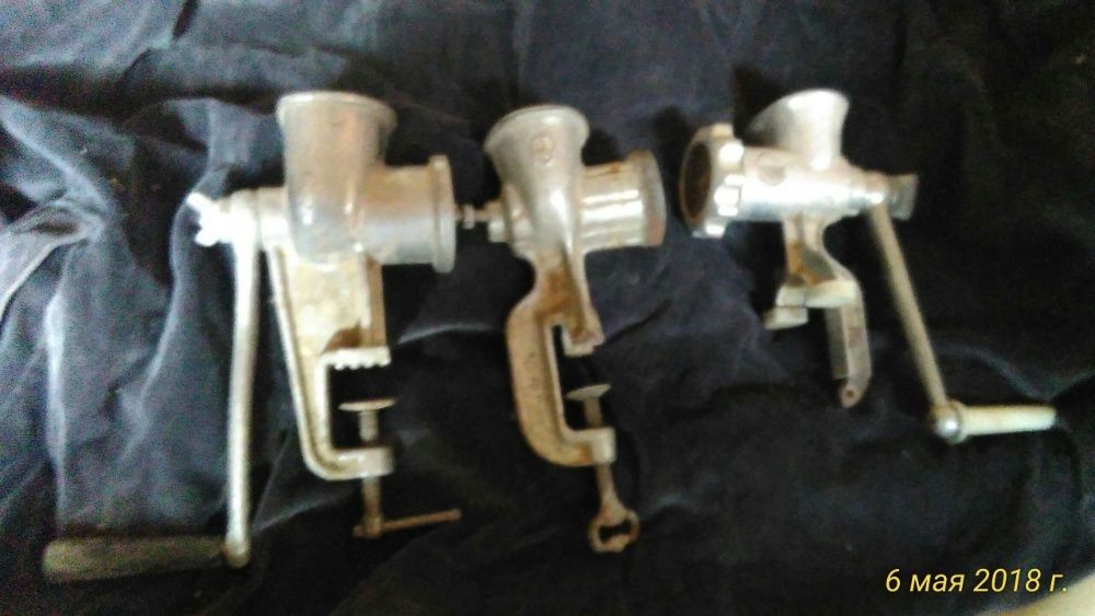 3 дона мясорубка, гуштчопкич, запчастга, учтасидан биттаси чикади