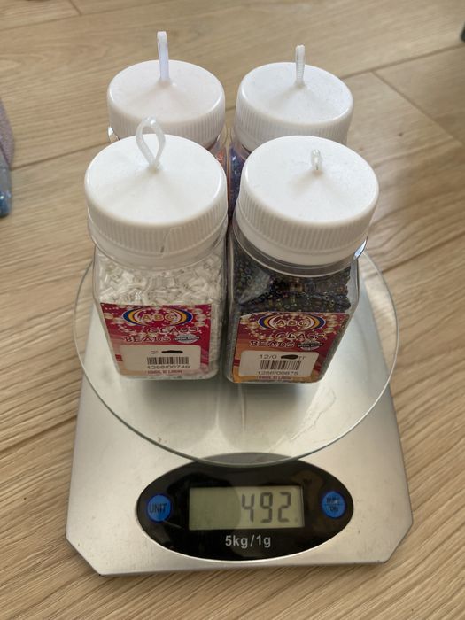 Бисер стеклярус