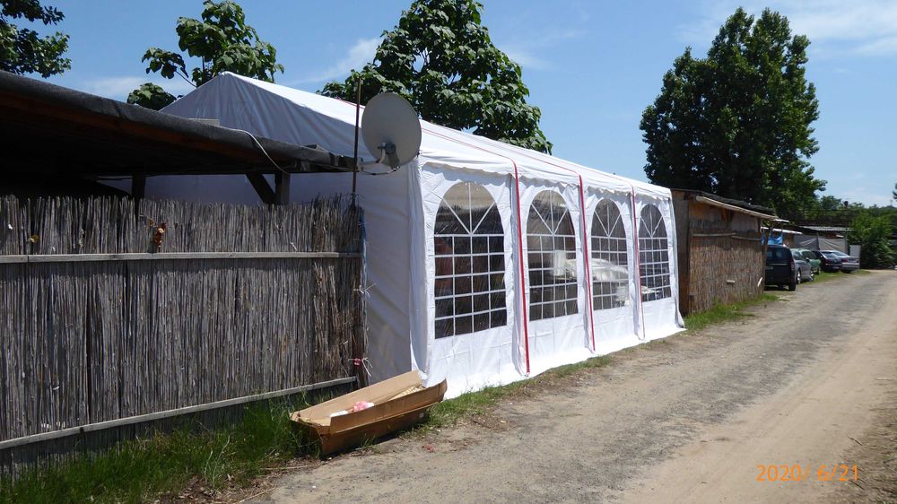 Професионални шатри PVC 550g/m2 - размери от 3х3 до 10x20