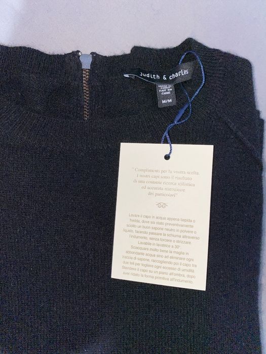 Pulover 100% Cashmere natural – calitate premium – negru