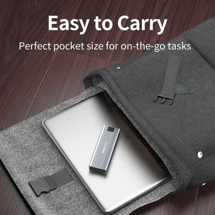 ACASIS Adaptor SSD M.2 NGFF NVMe la USB 3.0 / USB-C rack cu carcasa