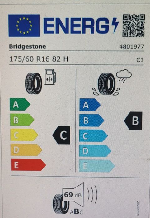 4 anvelope 175 60 16 bridgestone ecopia 2023 Demo