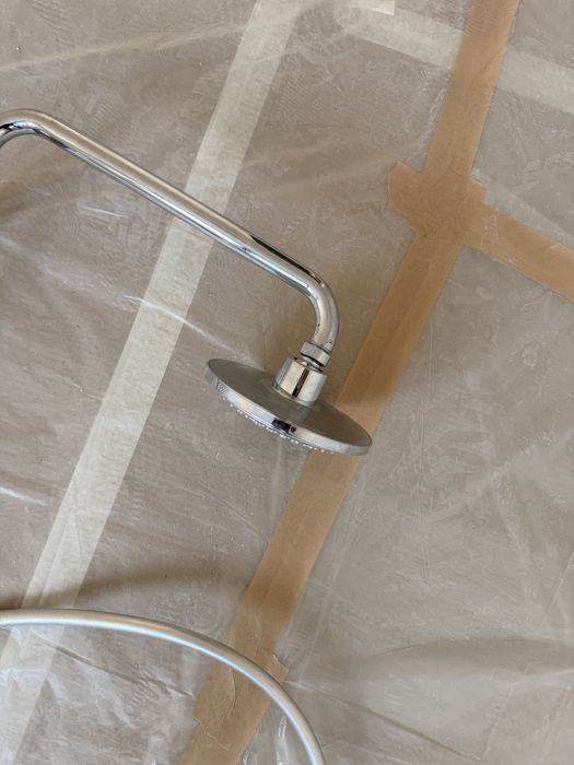 Baterie dus cu termostat Hansgrohe