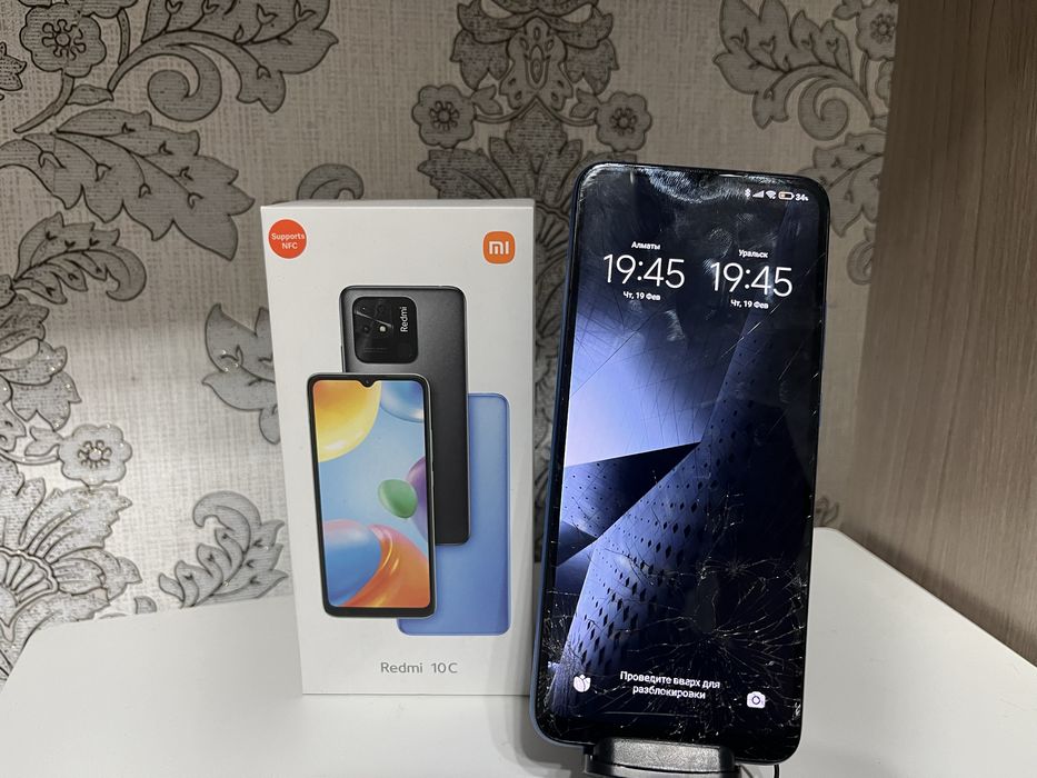 Редми 10с с коробкай
