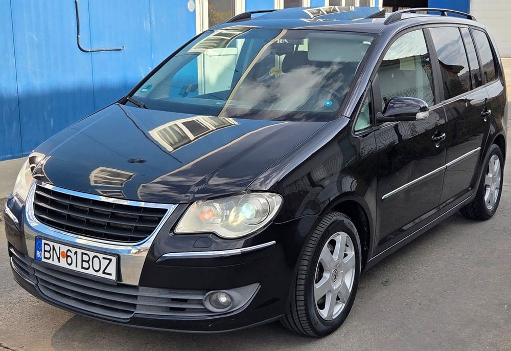 Vw Touran**TOPP**2008 **TRAPĂ** 2.0 TDI 170 CP DSG AUTOMAT! FULL PIELE