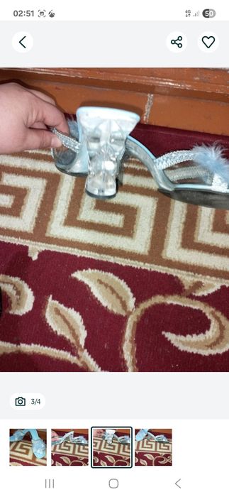 Kelinla uchun oyoq kiyim