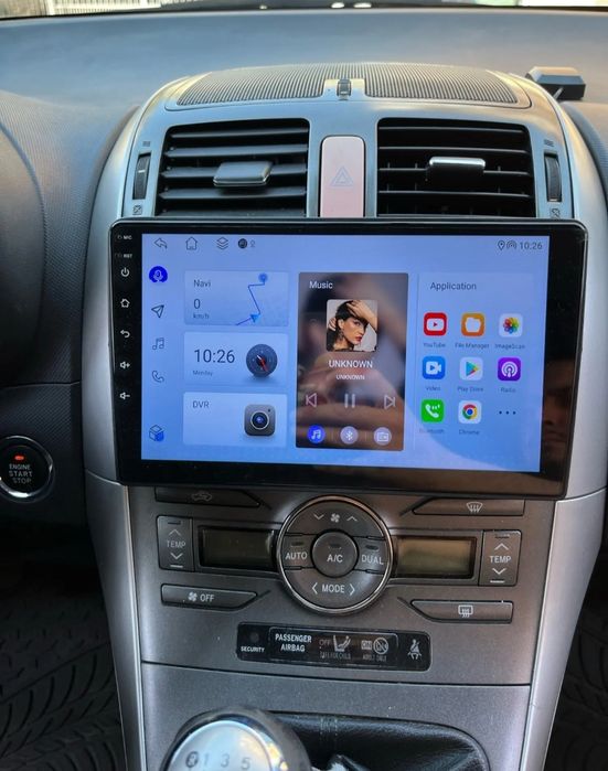 Toyota Auris мултимедия Android GPS Навигация, Carplay, Android auto