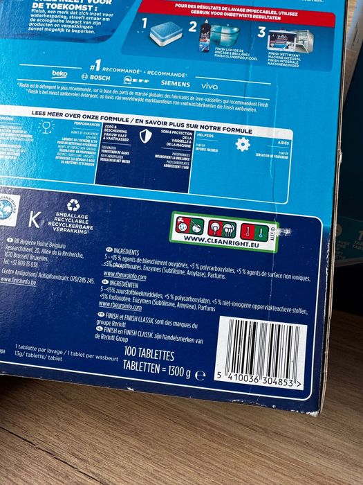 Finish Classic 3X100 Tablete mașina de spălat vase